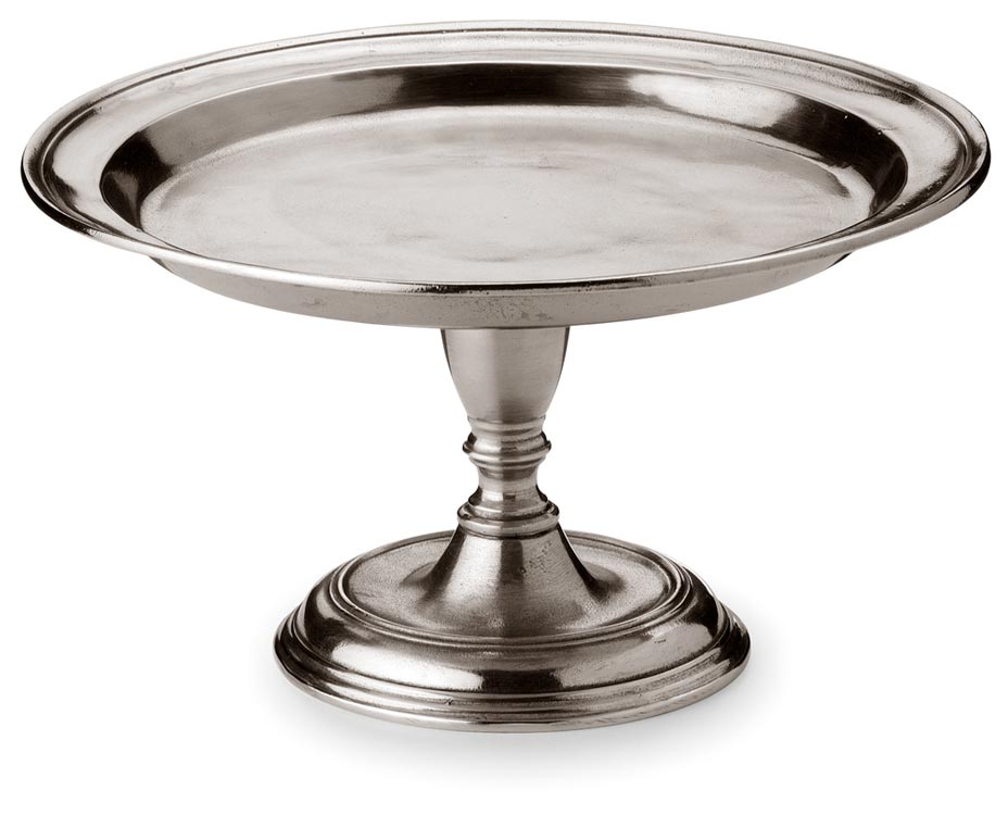 The 'Lombardia' Cake Stand in Pewter by Cosi Tabellini