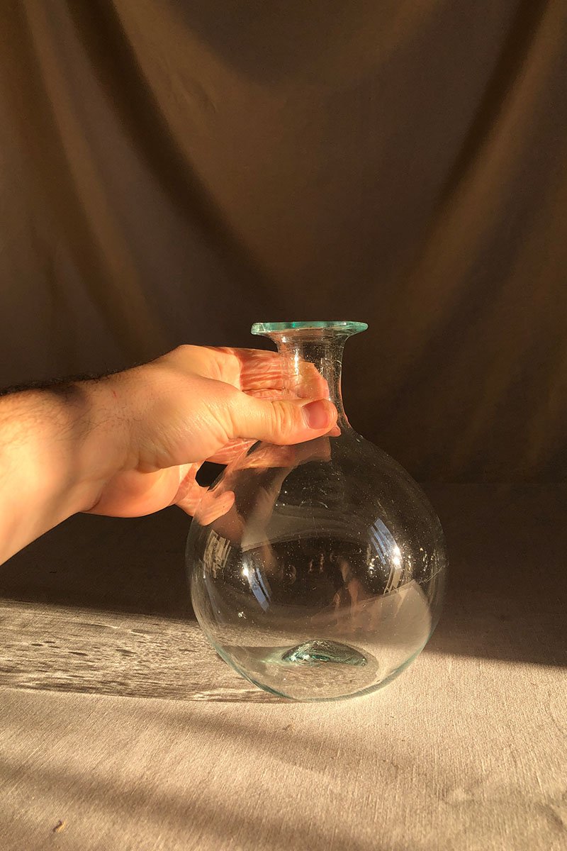 Bistrot Rond Vase - Transparent