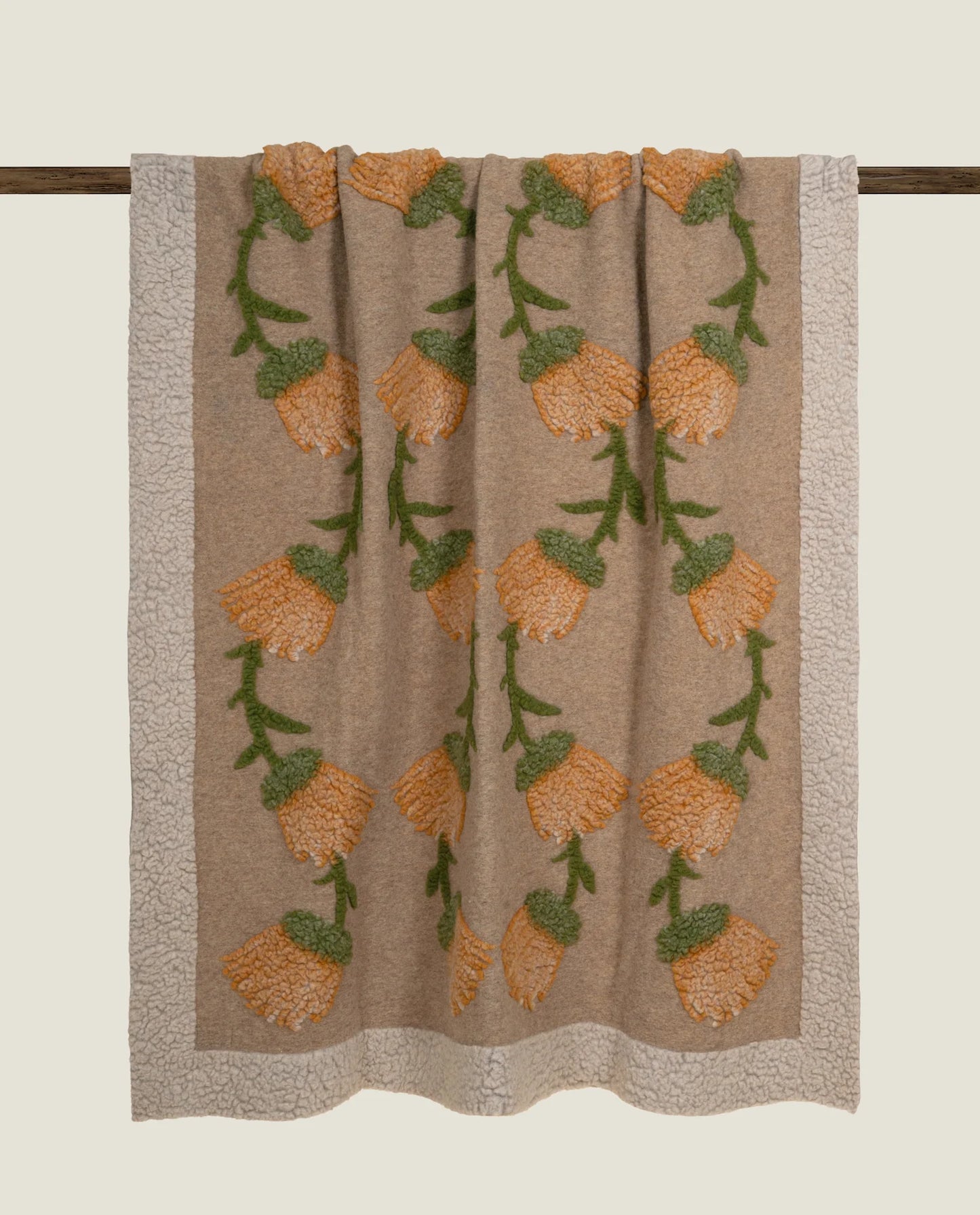Wool Blanket - Bitter Chicory
