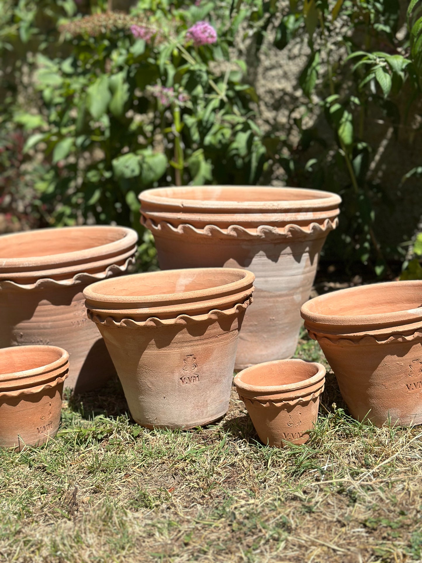 V.VM Vaso Classico Fatto a Mano - 25cm