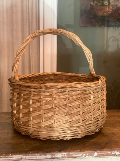 Cestino rotondo antico