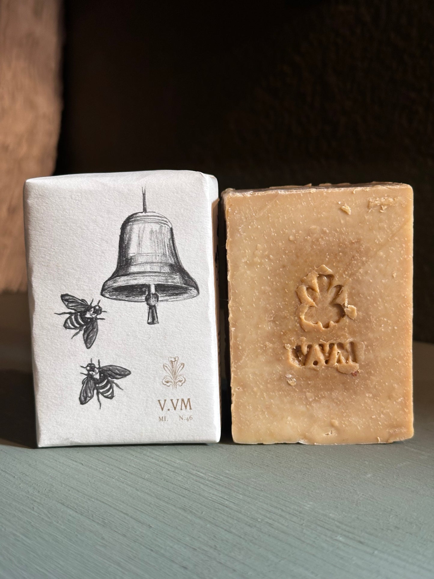 V.VM Saponetta artigianale - Cera d'api e miele