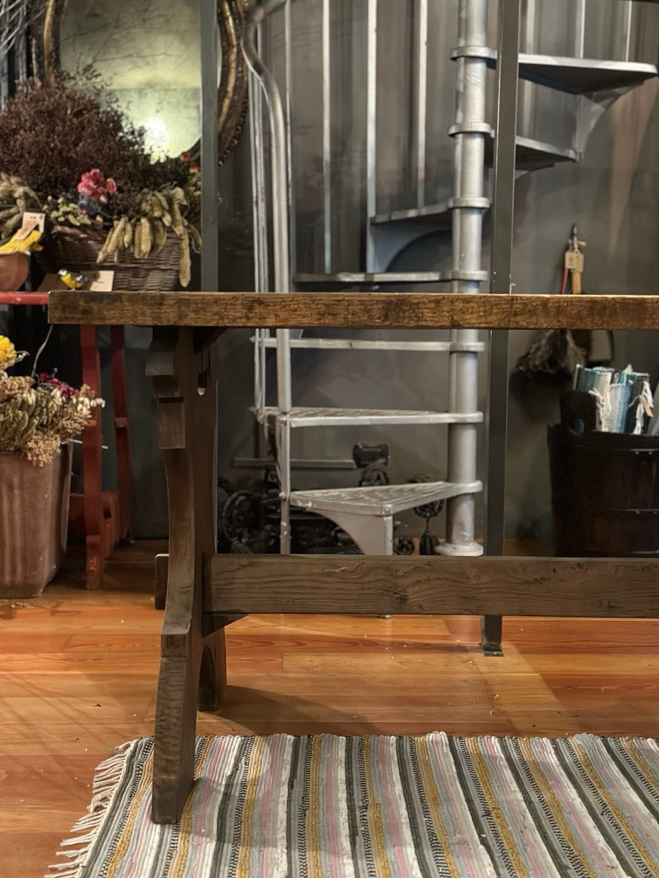 Antique Oak Dining Table