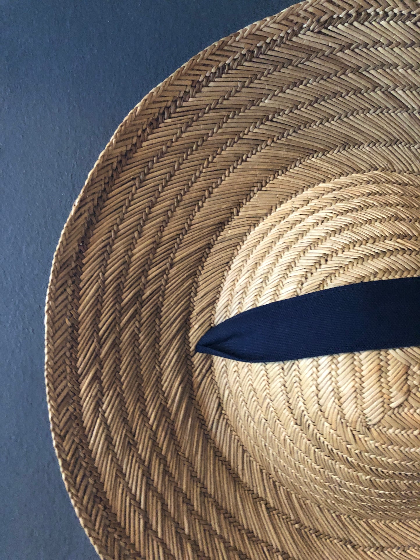 Straw Hat With Ribbon - Acanto