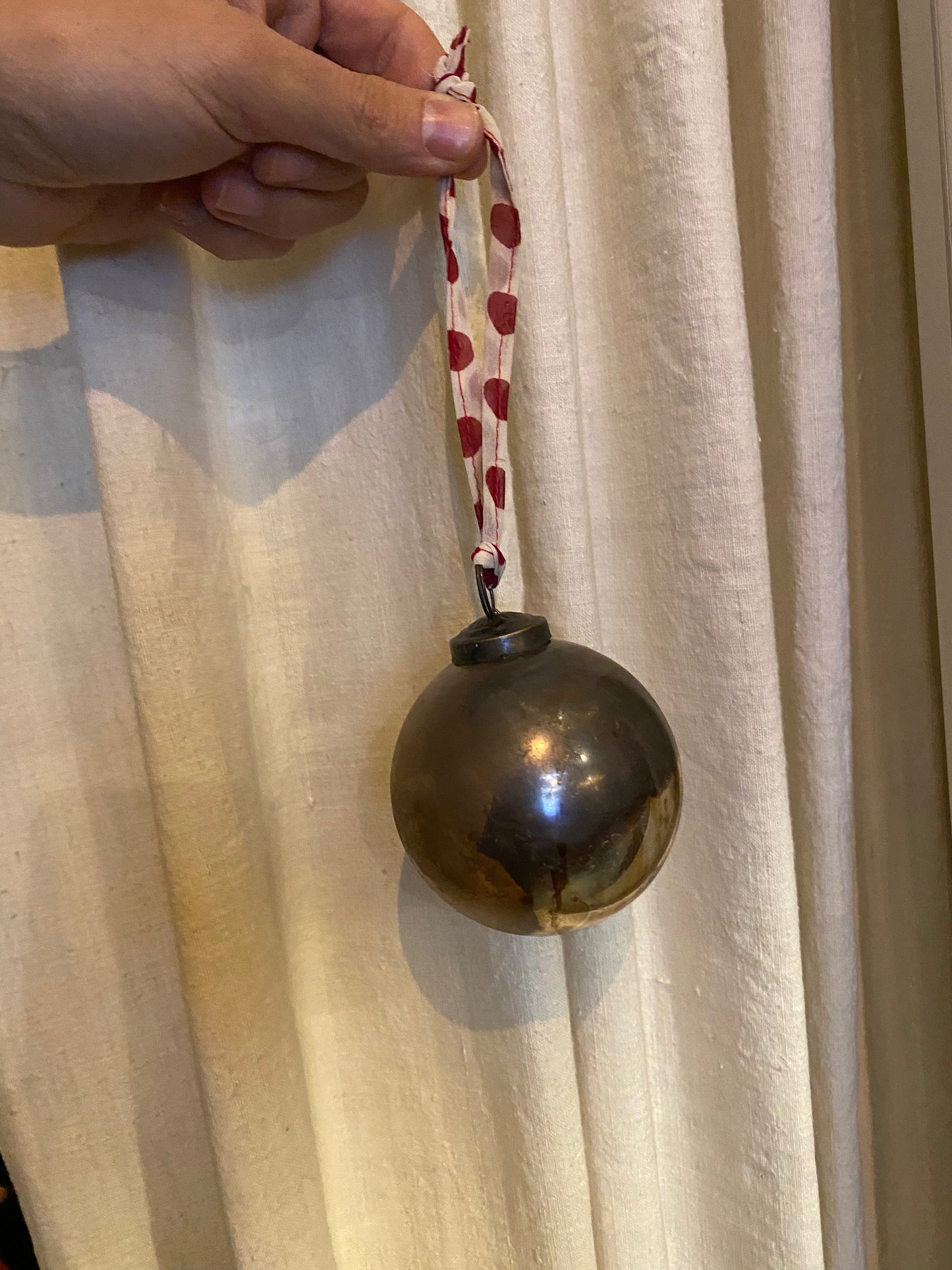 Glass Bi Color ornament - Medium