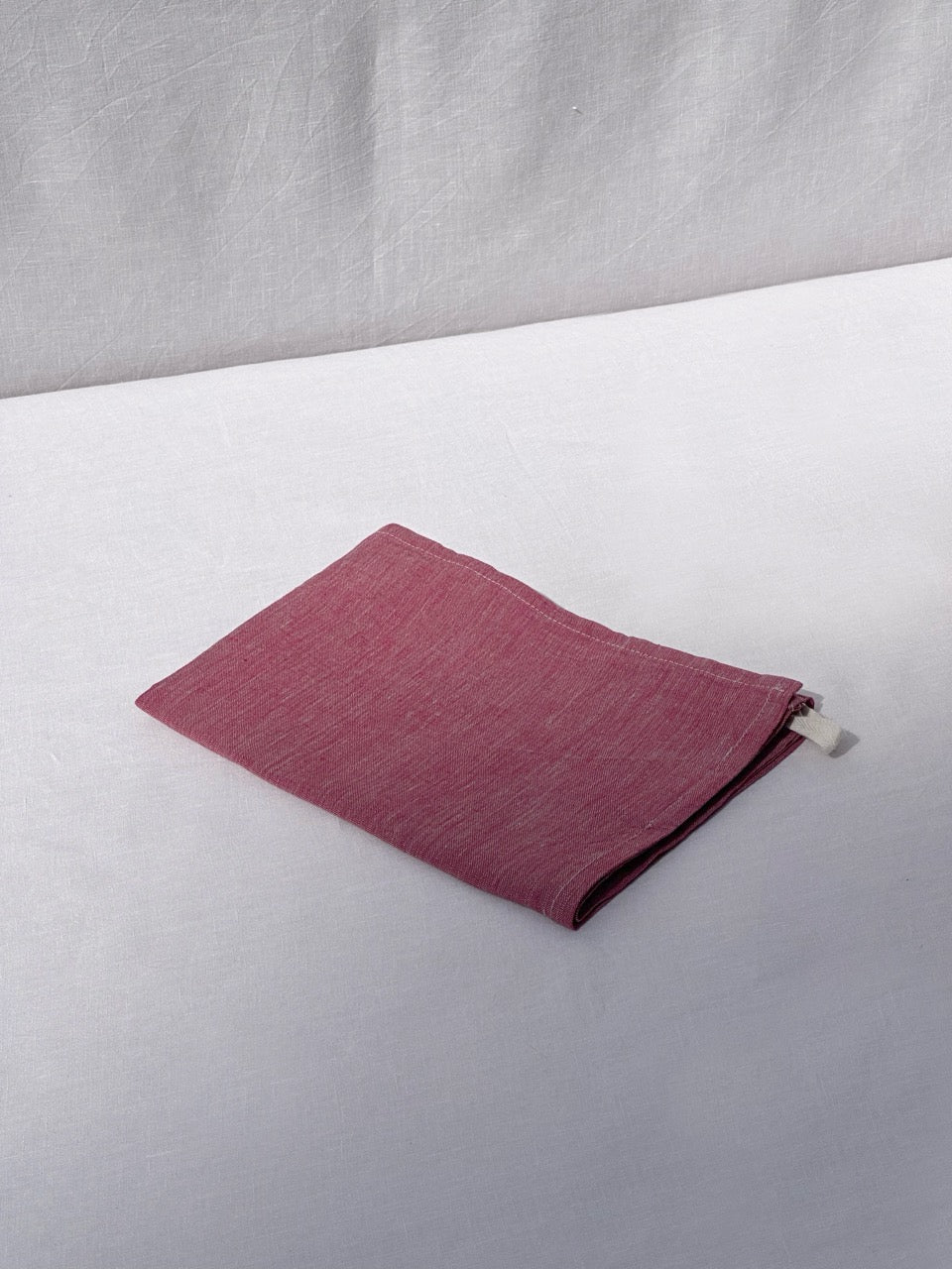 V.VM Linen Tea Towel - Tomato Red