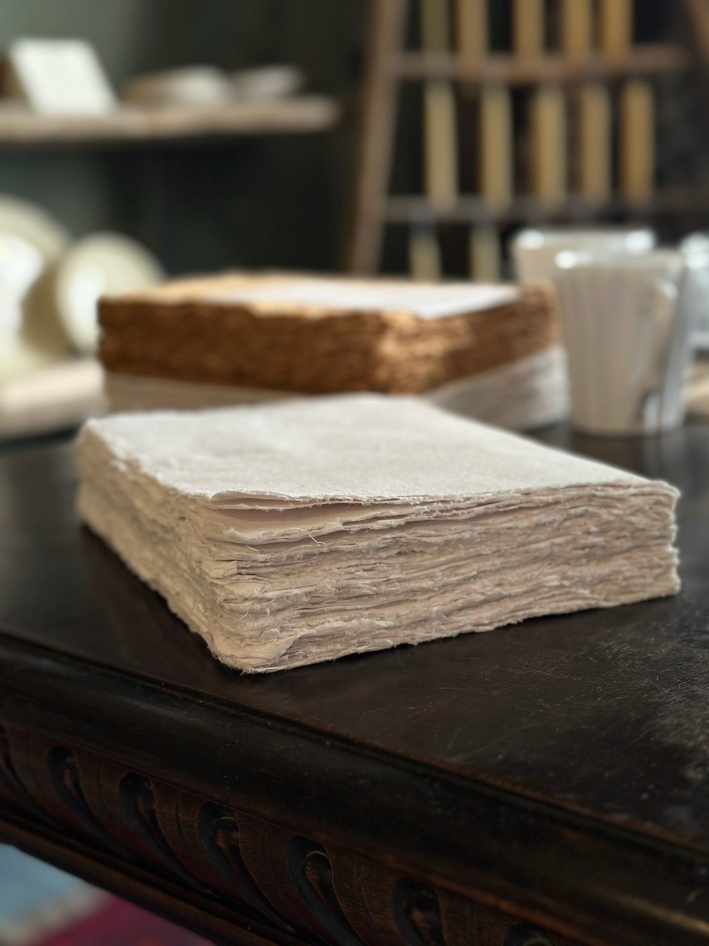 Large Handmade Book - White