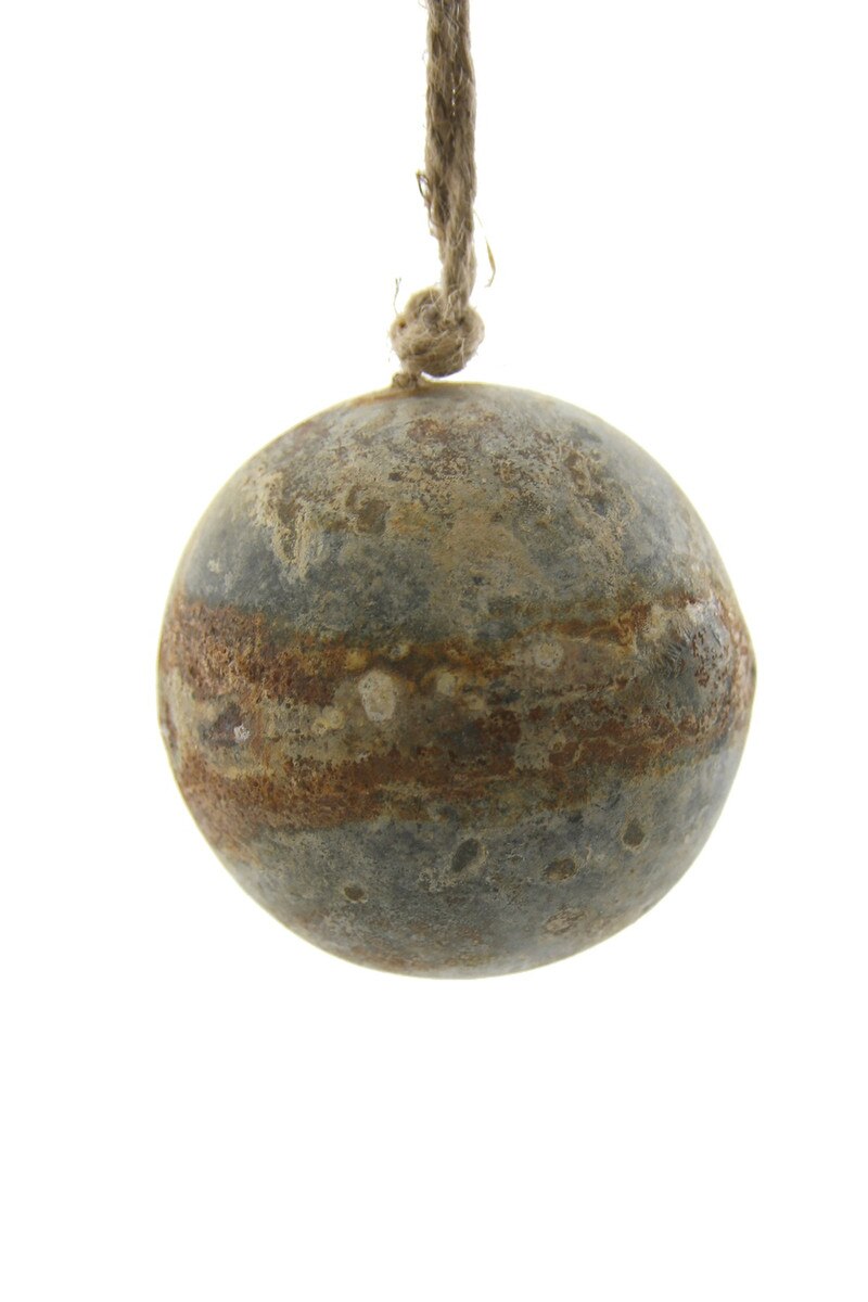 Moon Ornament In Metal