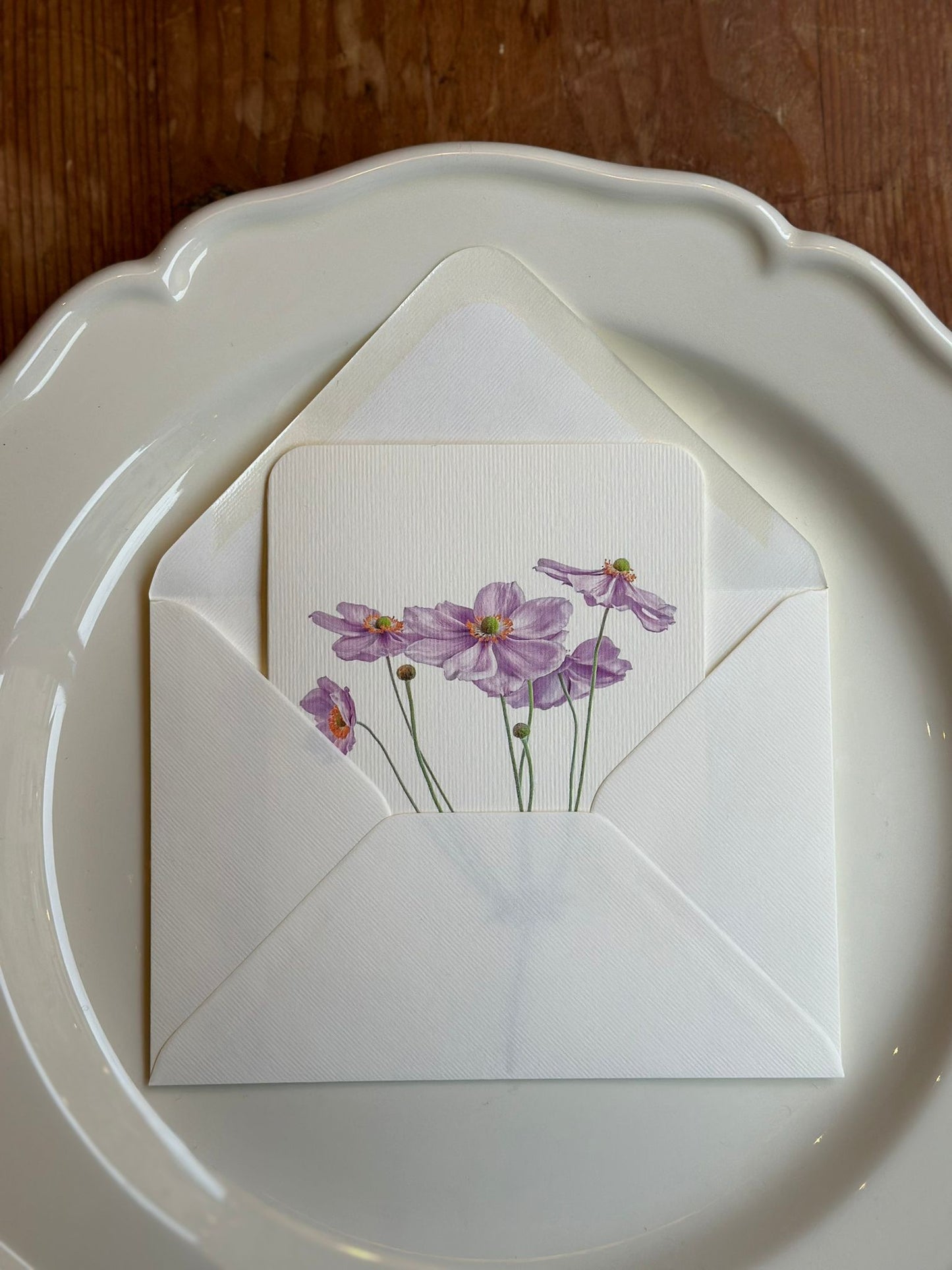 Card & Envelope - Anemone