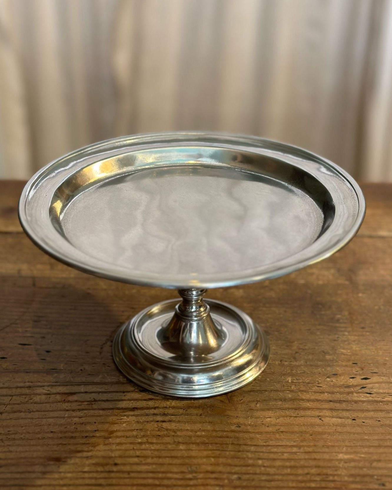 The 'Lombardia' Cake Stand in Pewter by Cosi Tabellini