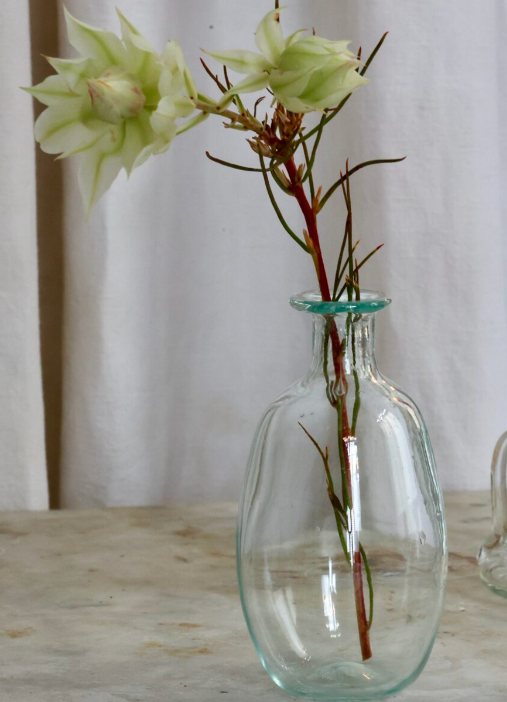 Amour Small Vase Transparent
