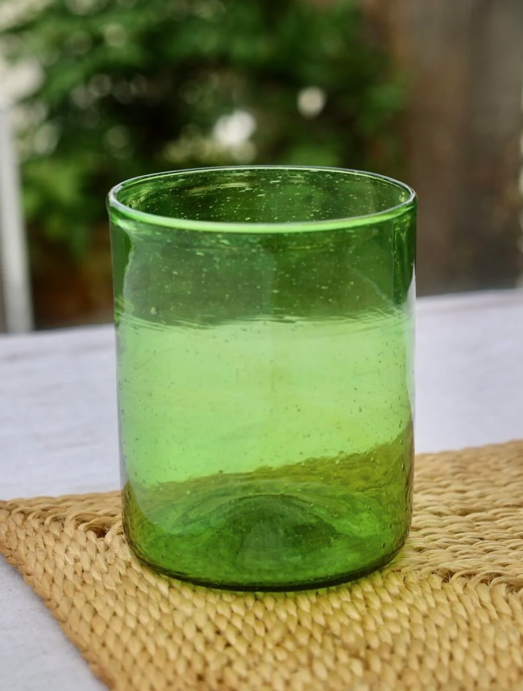 Handblown Rodi Glass - Light Green - GP