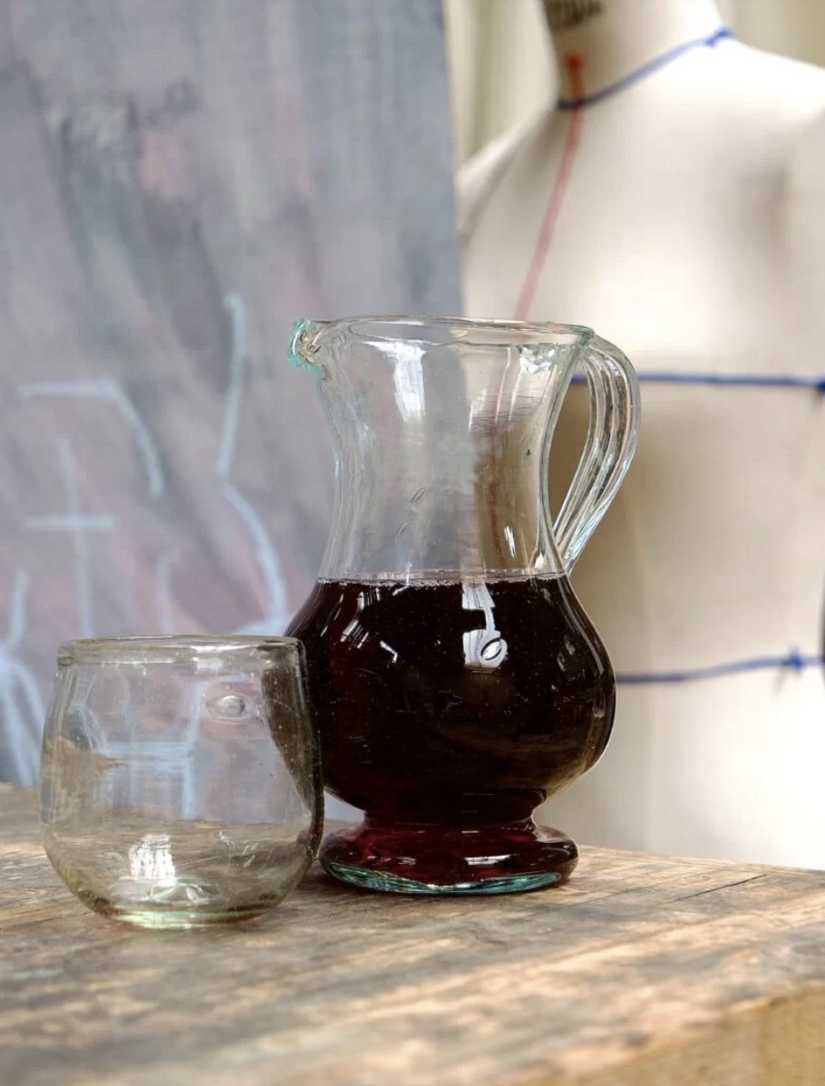 Goblet Round Glass - Transparent