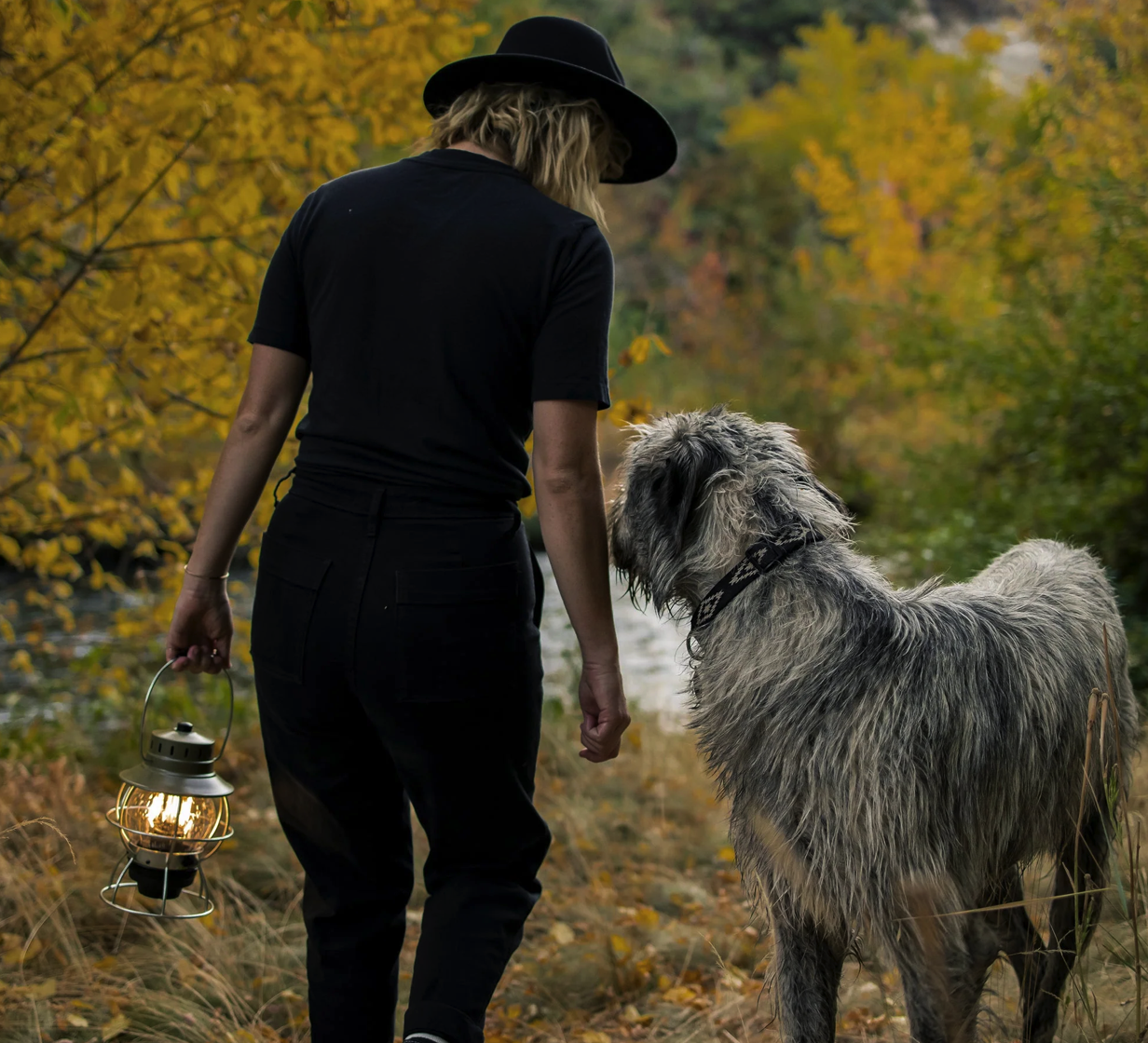 Railroad Lantern - Antique Bronze