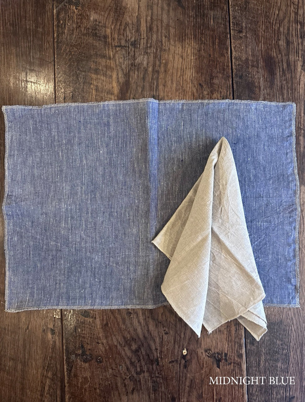 Tovaglietta in lino con punto semplice V.VM Everyday