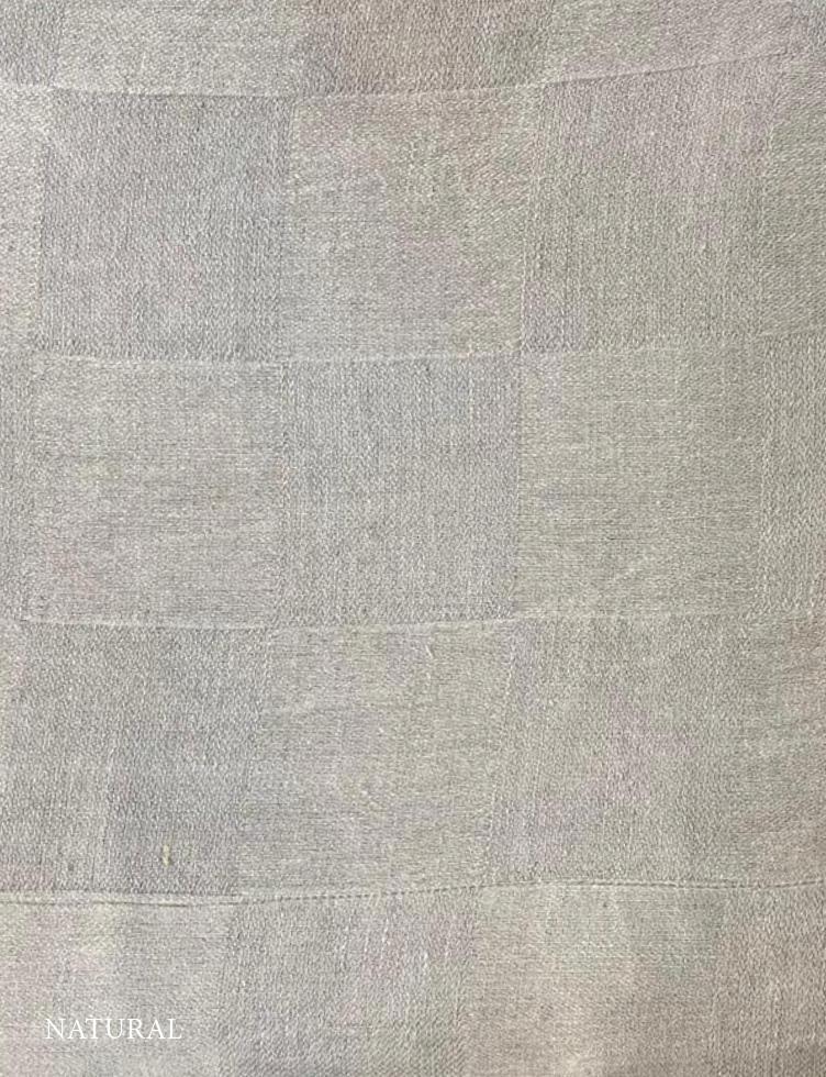 V.VM Check Linen Tea Towel - Natural