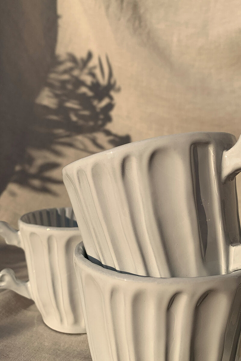 Tazza a righe - Rotonda