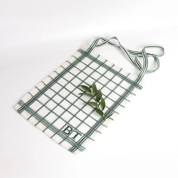 Brigitte Tanaka - Large Green Tea Towel Bag