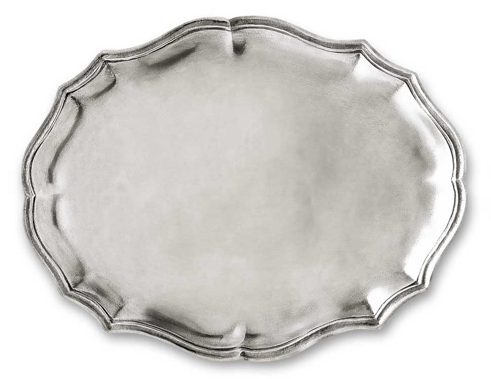GP Wedding - Baroque Pewter Tray