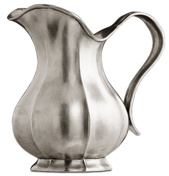 The 'Siracusa' Pitcher in Pewter by Cosi Tabellini