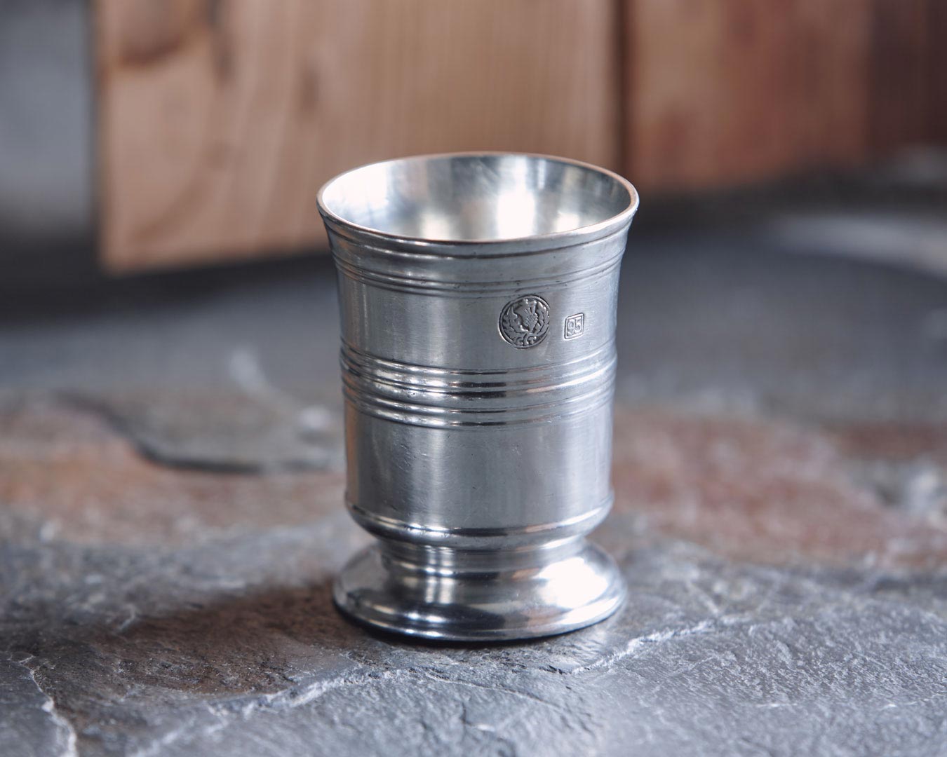 Small "Piemonte" Pewter Cup by Cosi Tabellini
