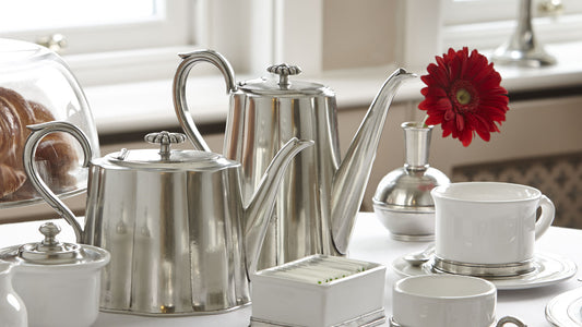 Pewter Coffee Pot by Cosi Tabellini