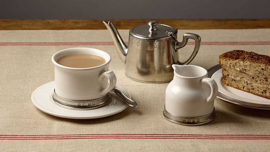 Convivio Tea and Coffe cup with saucer by Cosi Tabellini