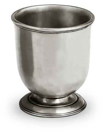 Pewter Medieval Short Cup by Cosi Tabellini