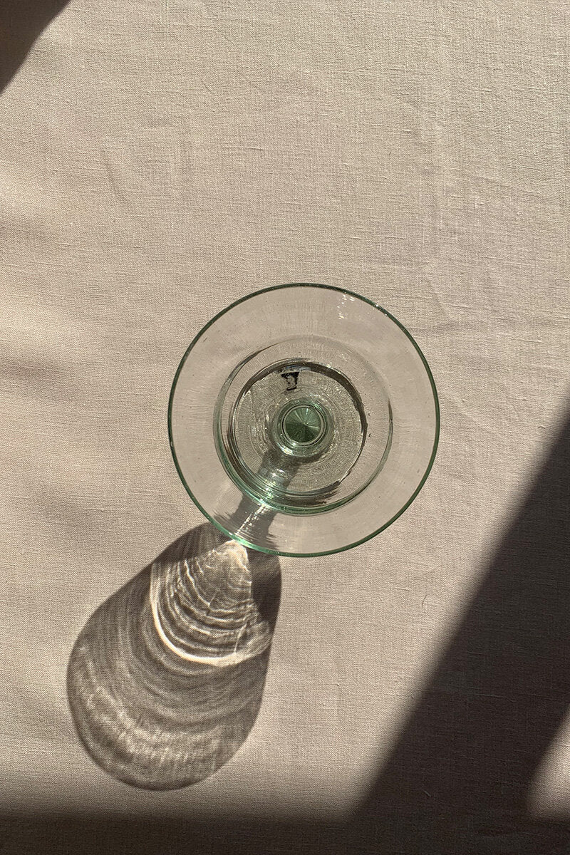 Handblown Coppa Glass - Transparent