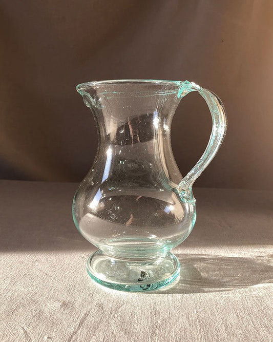 Handblown Pitcher - Transparent