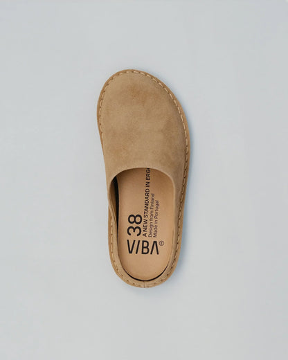 VIBA Roma Bio-Suede Slip-on - Sabbia del deserto
