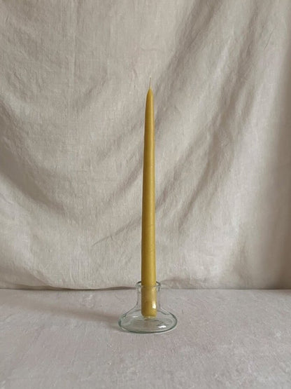 Candele in cera d'api affusolate V.VM - 27 cm