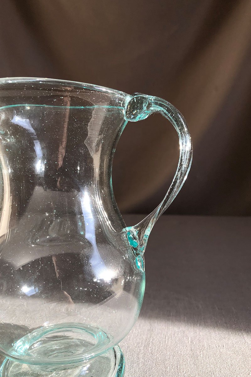 Handblown Pitcher - Transparent