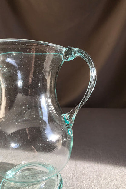 Handblown Pitcher - Transparent