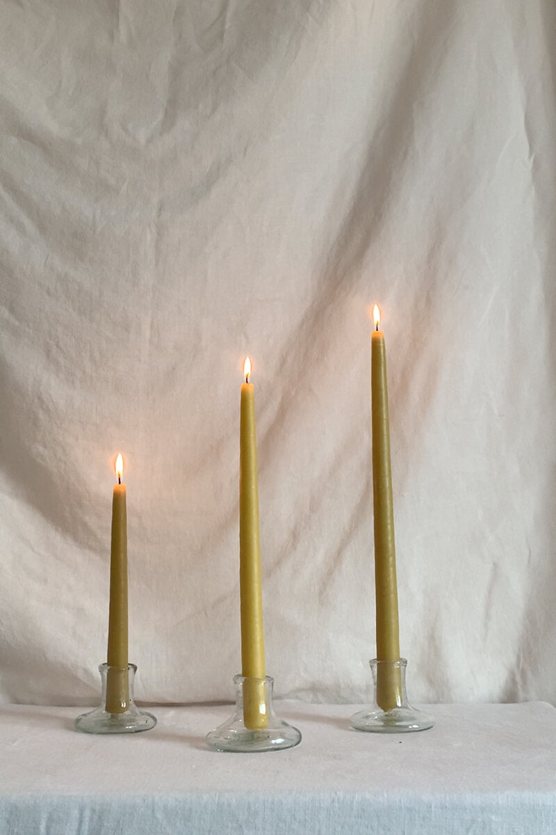 V.VM Tapered Beeswax Candles - 33cm