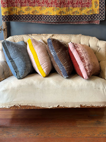 Velvet James Cushion - Namib