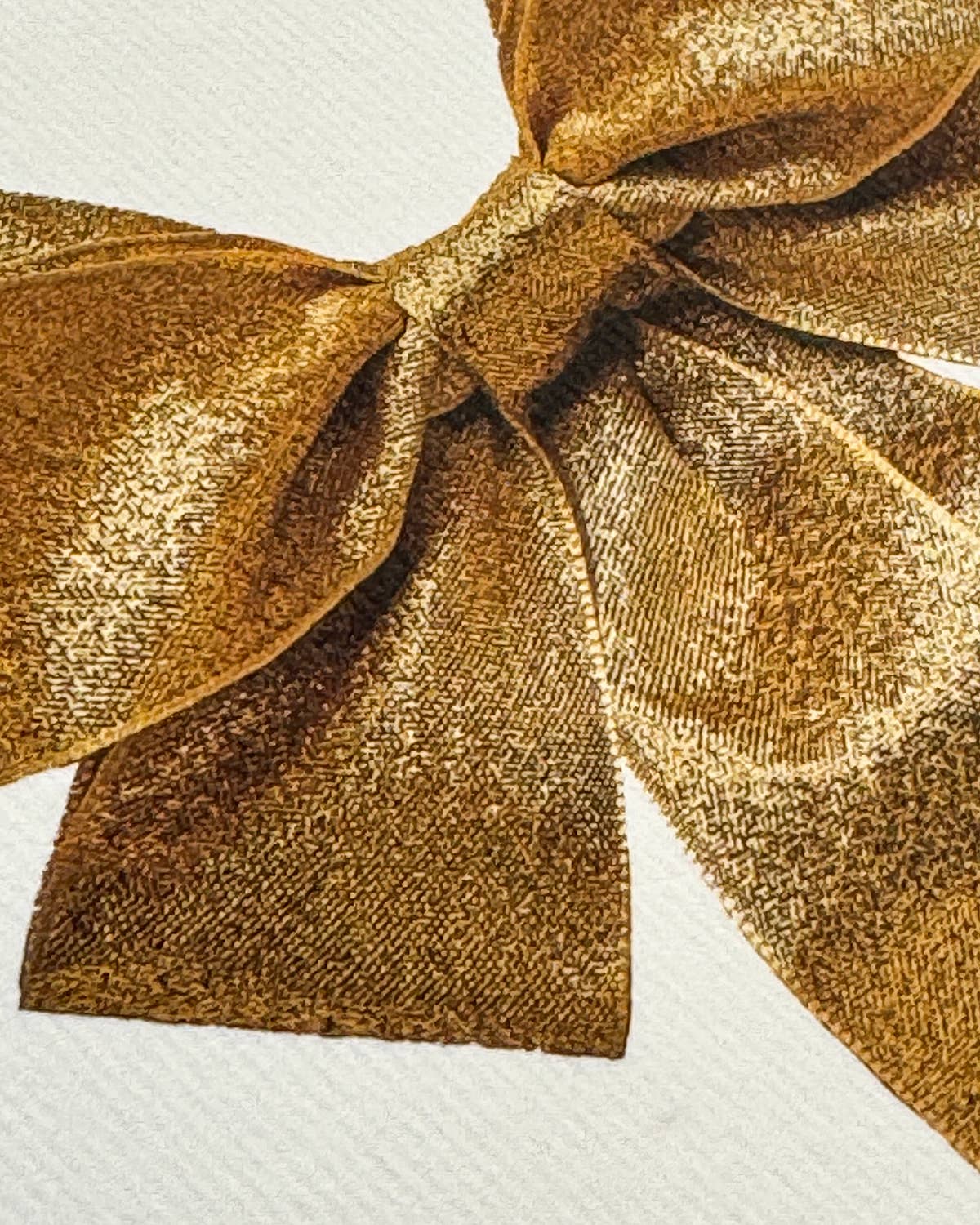 Gold Bow Greeting Card | Birthday Card | Luxury Cards