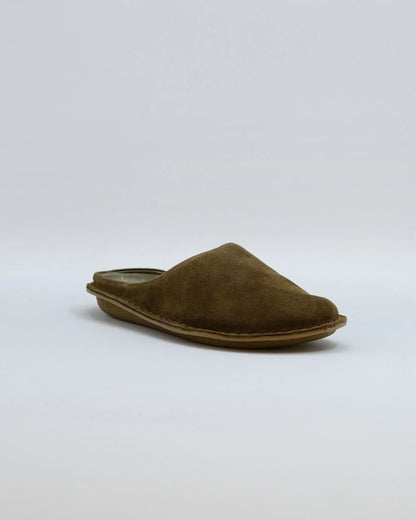VIBA Roma Bio-Suede Slip-ons - Bosco Khaki