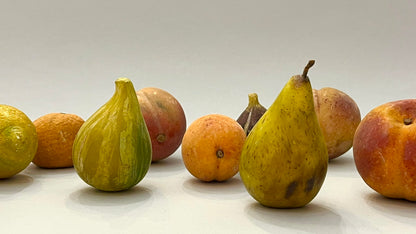 Antique Marble Fruit - Tangerine