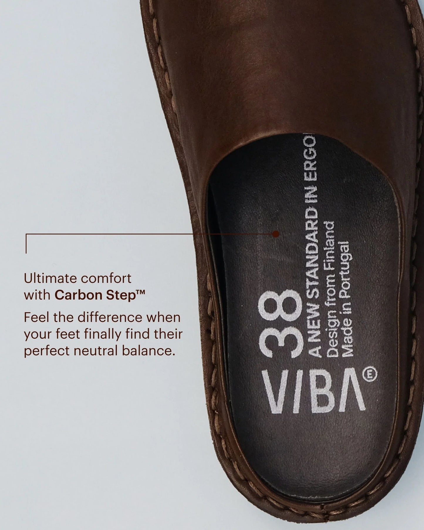 VIBA Roma Mocassini in pelle - Marrone Cacao