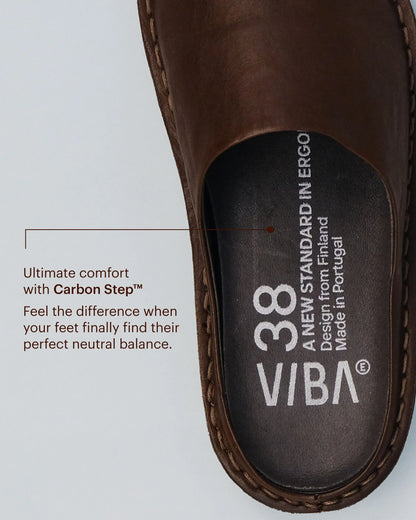 VIBA Roma Mocassini in pelle - Marrone Cacao