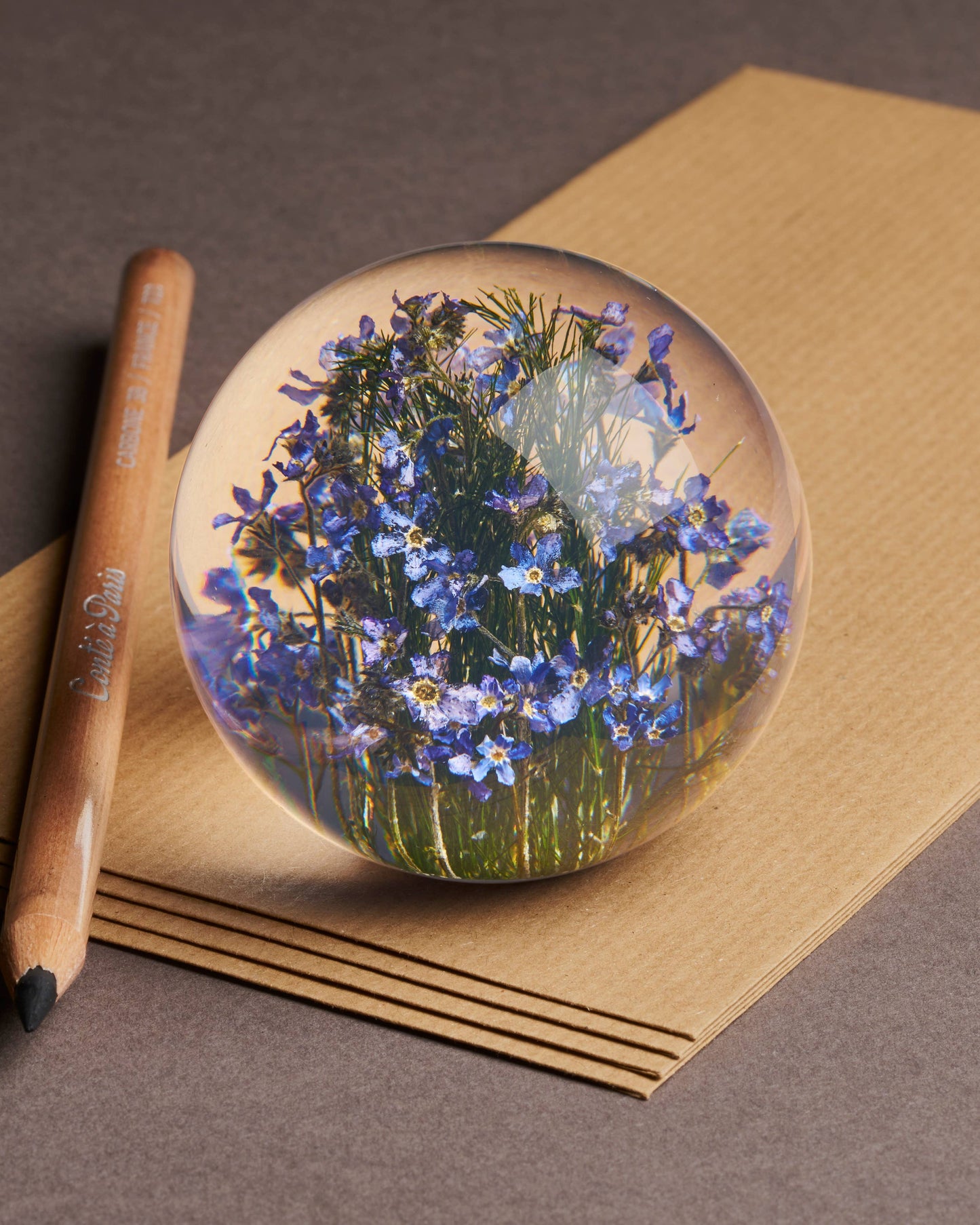 Forget Me Not Paperweight - Small