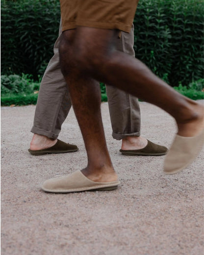 VIBA Roma Bio-Suede Slip-on - Sabbia del deserto
