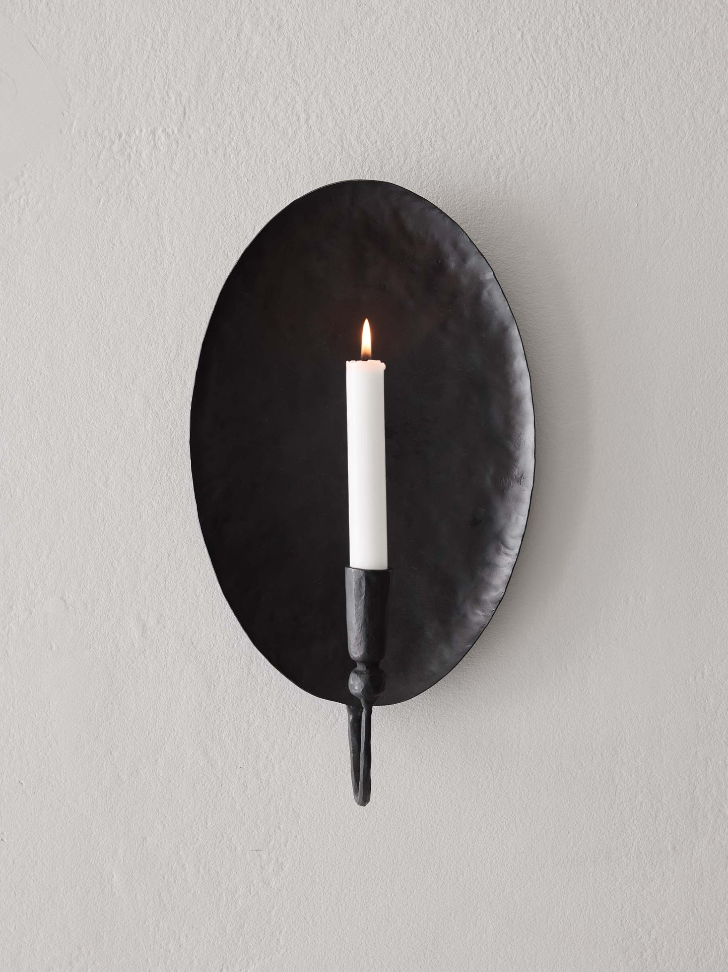 Boule Iron Oval Wall Sconce