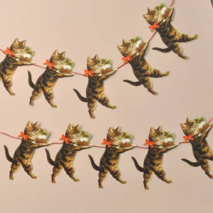 Christmas Garland - Cute Cats