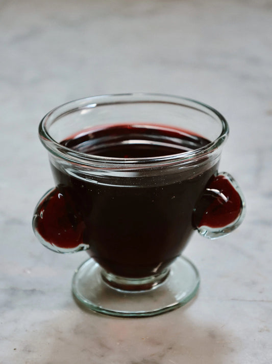 Alien a Pied Handblown Glass