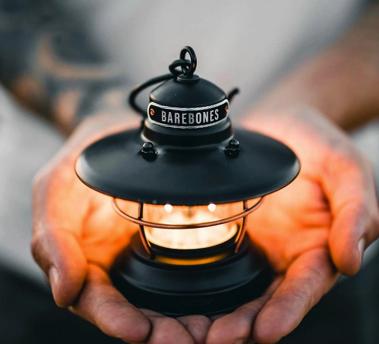 Edison Mini Lantern - Antique Bronze