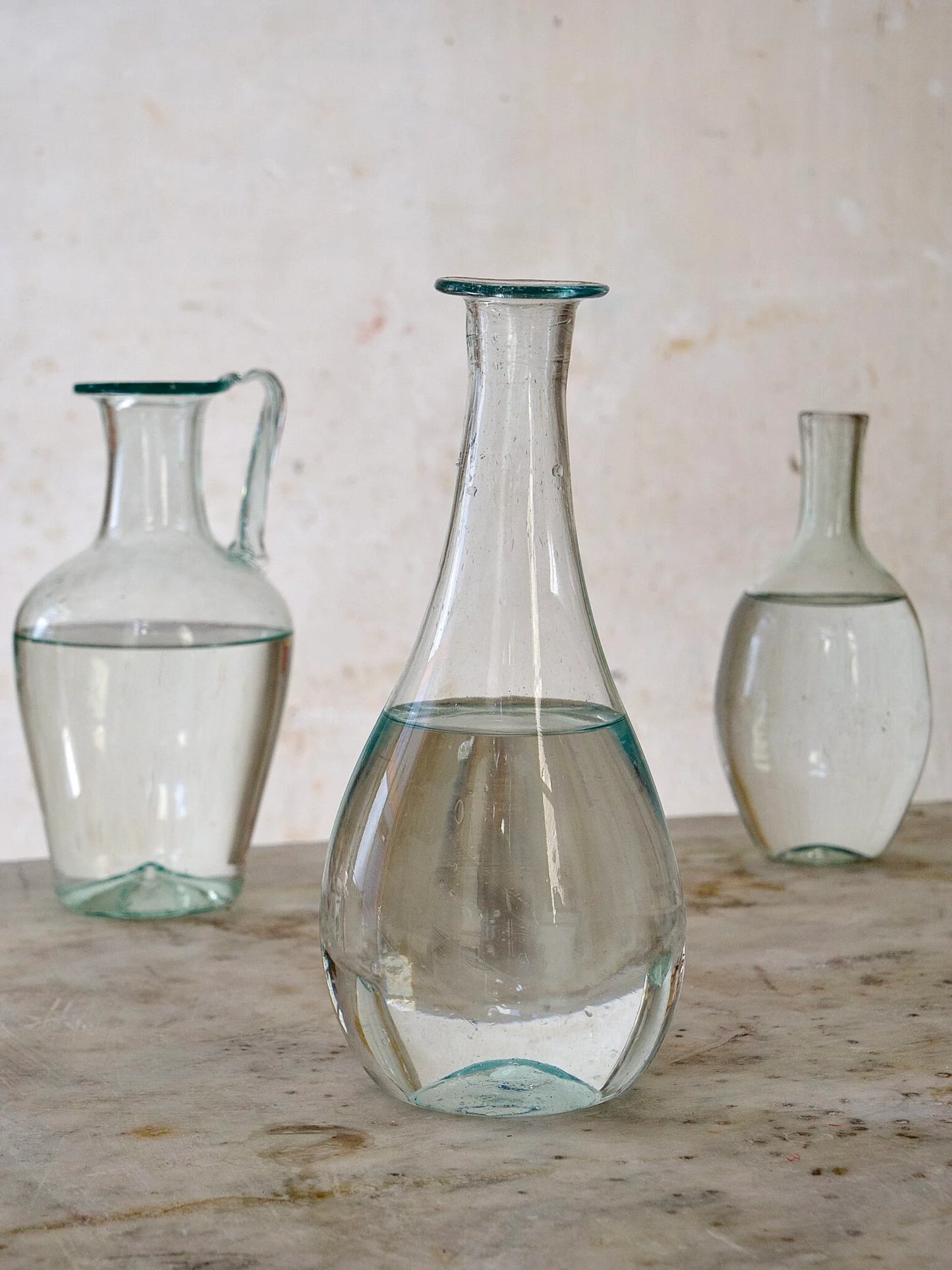 Bistrot Long Vase - Transparent
