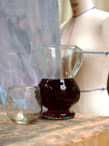 Handblown Pitcher - Transparent