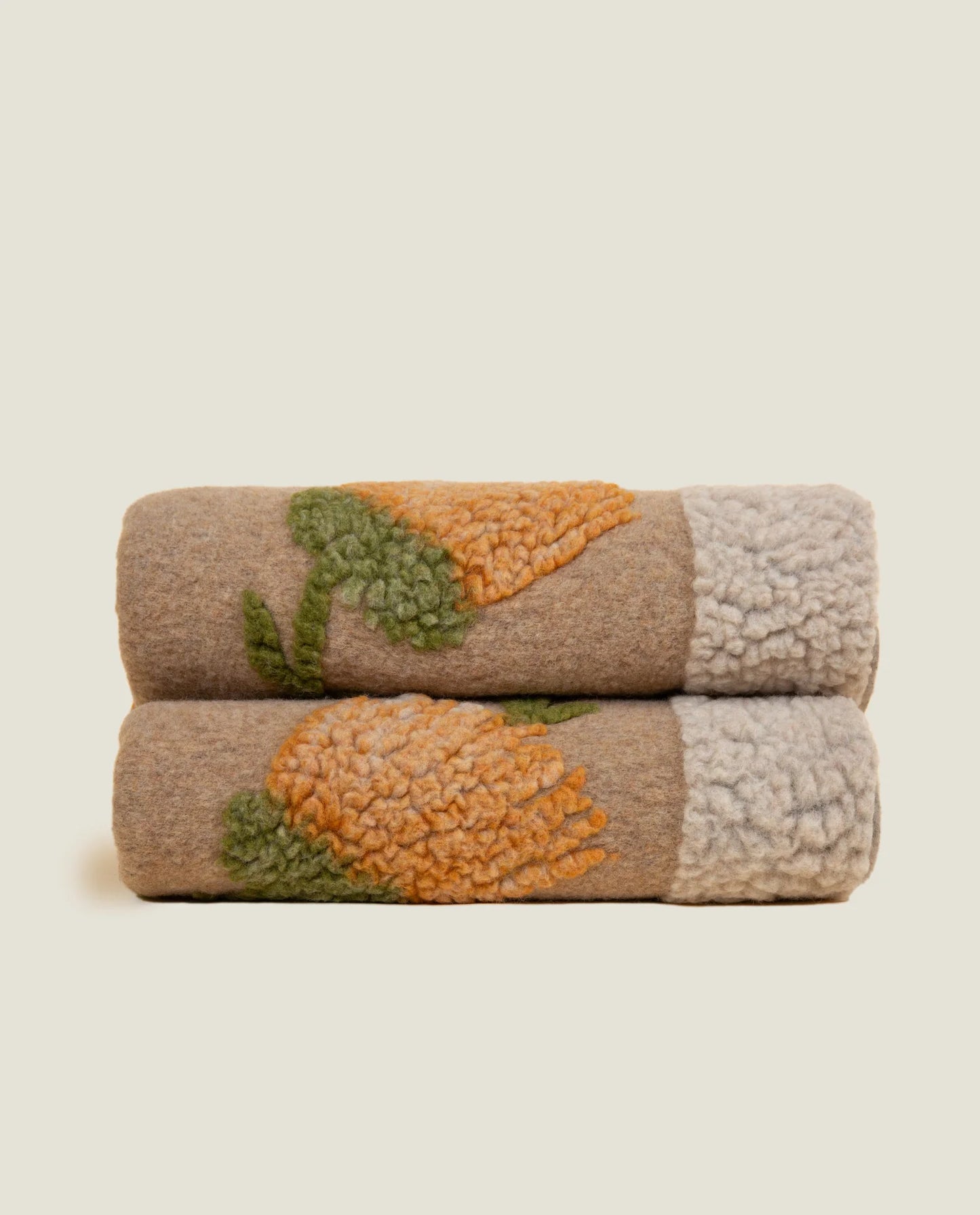 Wool Blanket - Bitter Chicory